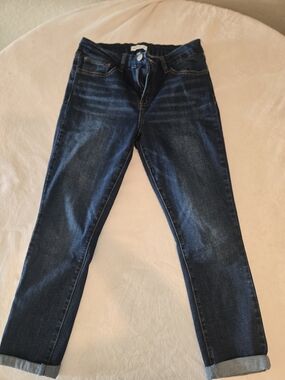 Ashley Mason Dark Blue Skinny Jeans Size 11